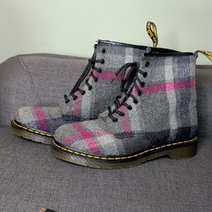 Doc Martens 1460 Vegan Castle Boots. Like New